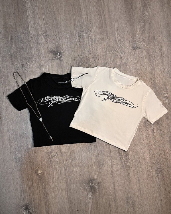 Producto - Remera Cross Script Y2K - 0