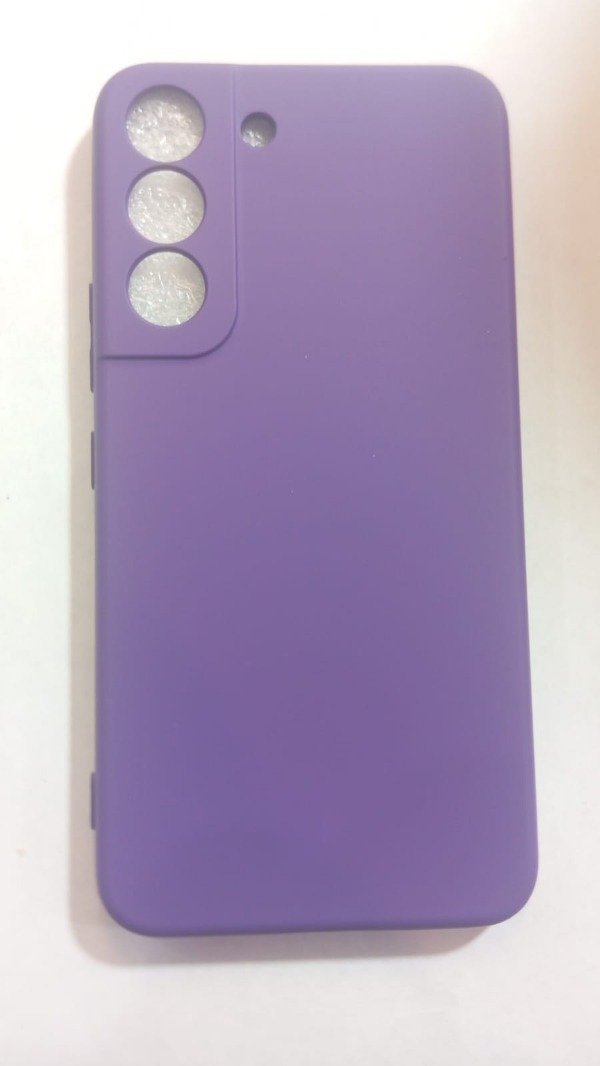 Producto - Funda Silicone Case Lila para Samsung S22