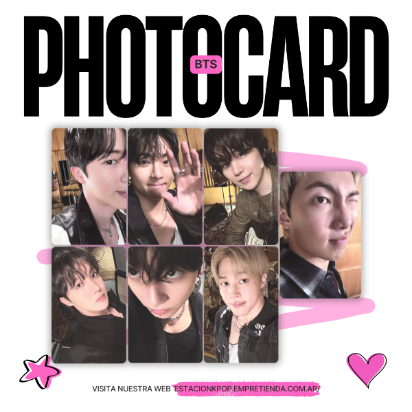Producto - SET PHOTOCARDS ARIRANG BTS ROOTED IN MUSIC