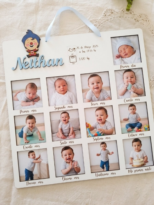 Producto - Cartel/ tablón de primer año Plim Plim