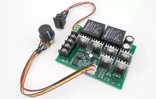 Producto - Pwm Control Velocidad Motores Dc 10-50v 40a Con Reversion