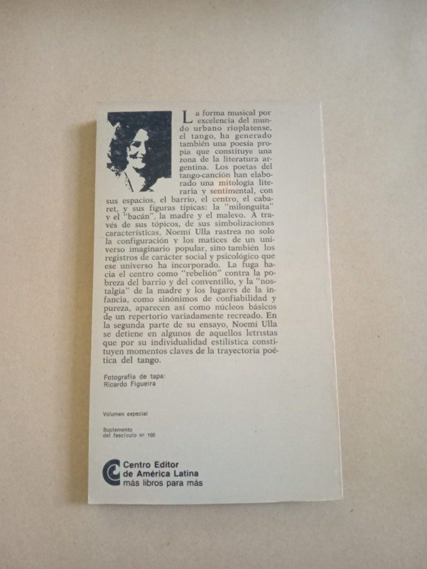 Producto - Tango, rebelión y nostalgia - Noemí Ulla - CEAL 1982 - 1
