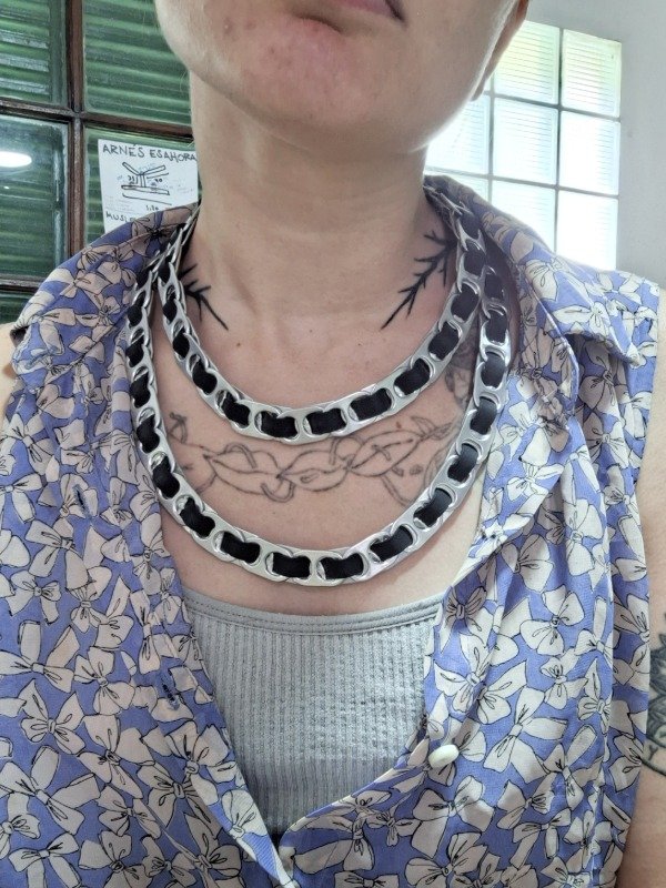 Producto - Collar serpiente doble