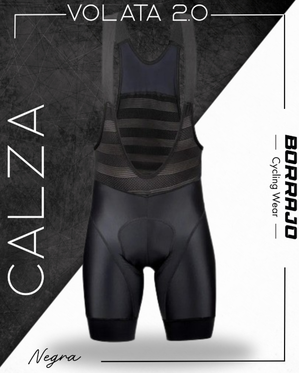 Producto - CALZA BORRAJO VOLATA 2.0 TIRADORES NEGRA
