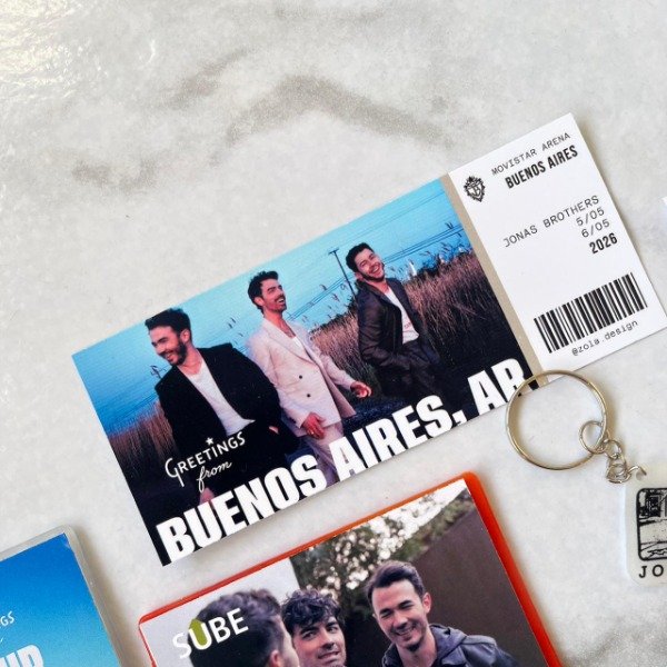 Producto - ENTRADA DE RECUERDO - JONAS BROTHERS