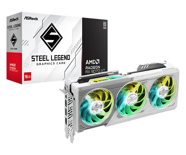 Producto - AMD Radeon RX 9070 XT Steel Legend SL 16GB