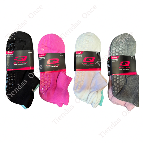 Producto - Medias antideslizantes de dama - Soquetes y tenis - Por menor y mayor - 0