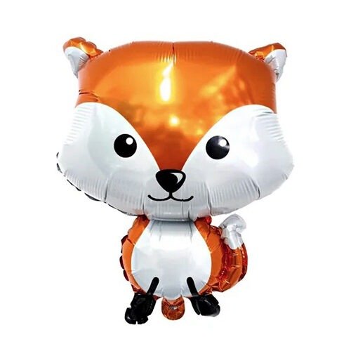 Producto - Siluetas globlos metalizados ZORRITO 60cm