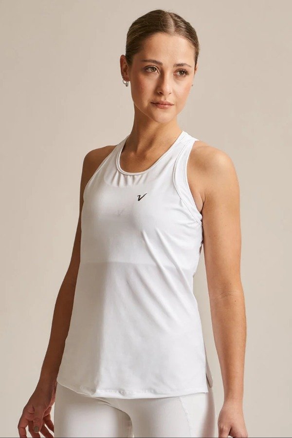 Producto - Musculosa Halter Blanco (Vandalia)