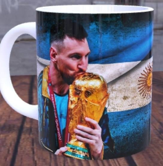 Producto - Taza Ceramica Sublimada Leo Messi Personalizada
