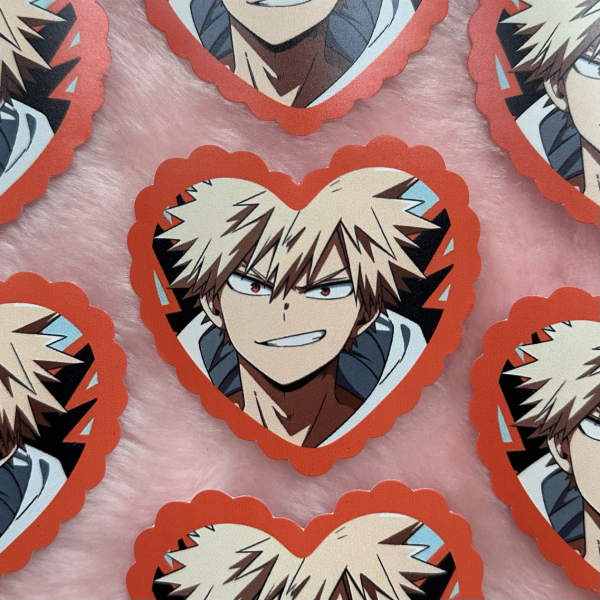 Producto - Sticker Bakugo Heart