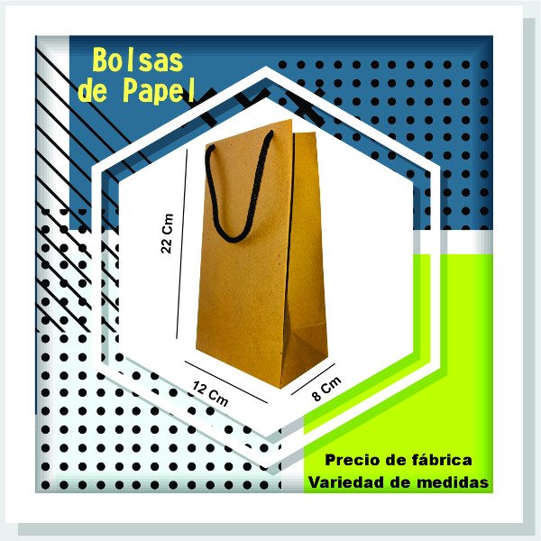 Producto - Bolsa 22x12x8 x50 Unidades