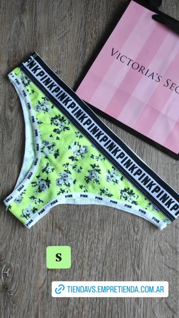 Producto - Panty pink Logo talle S fluo