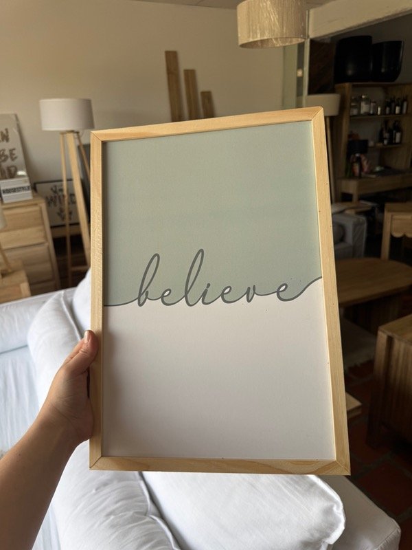 Producto - Cuadro belive