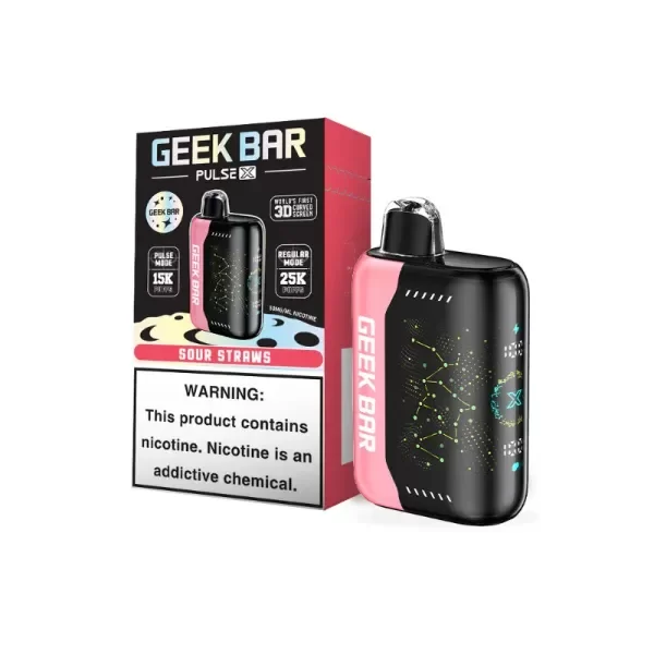 Producto - GEEK BAR PULSE 25000 PUFFS SOUR STRAWS