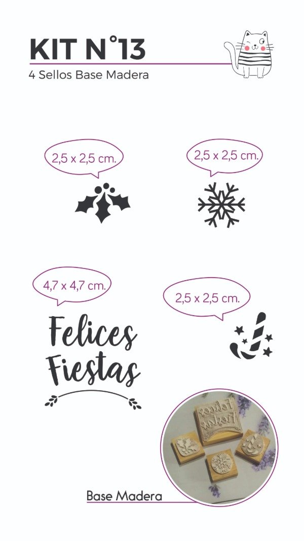 Producto - Sellos Kit 13 Navidad