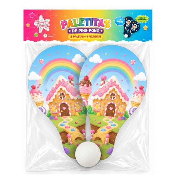 Producto - MINI PALETITAS PING PONG REGALITO - 9