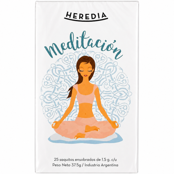 Producto - TE MEDITACION HEREDIA 20u