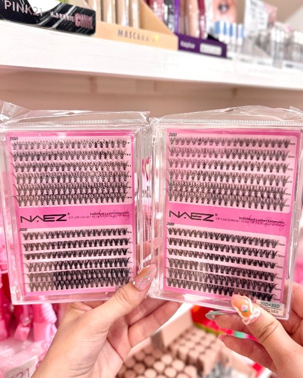 Producto - Extensiones de Pestañas en Racimo 20D y 30D NAEZ
