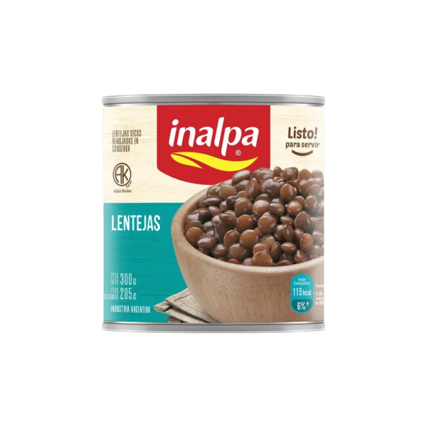 Producto - LENTEJAS INALPA 24u x 300grs