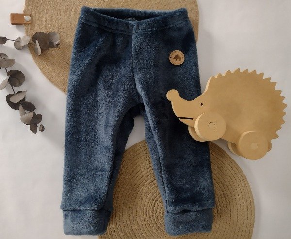 Producto - Babucha Polar Soft: Azul Marino