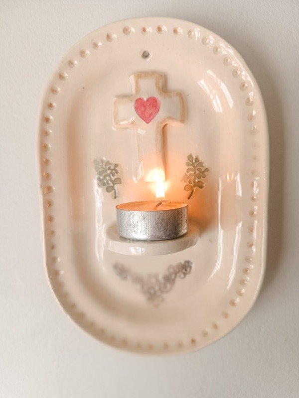 Producto - Mini altar de pared con cruz