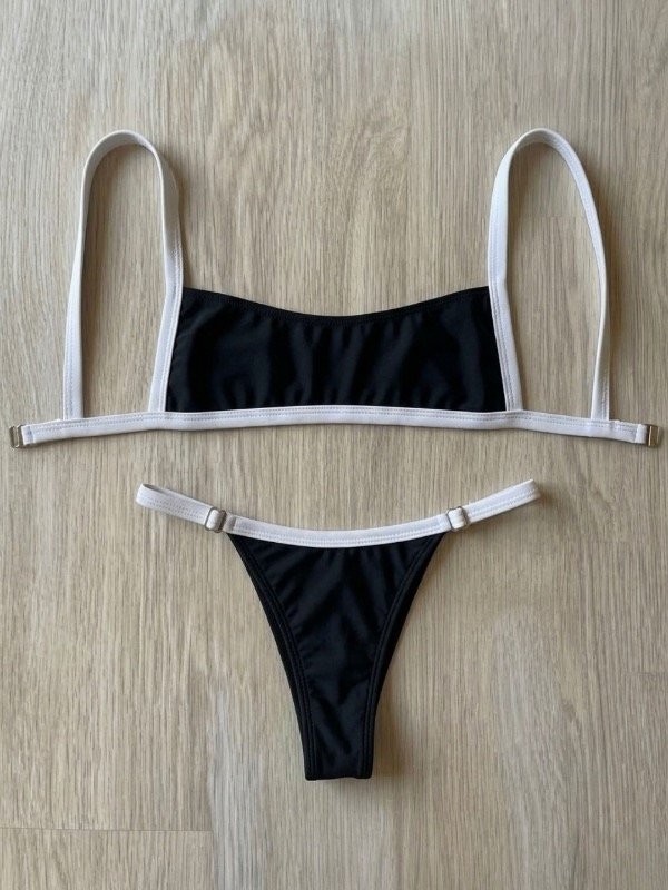 Producto - BK ELBA BANDÓ NEGRO + BLANCO