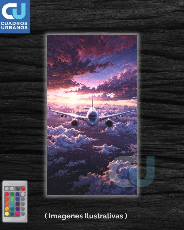 Producto - Aviones Art Led 17
