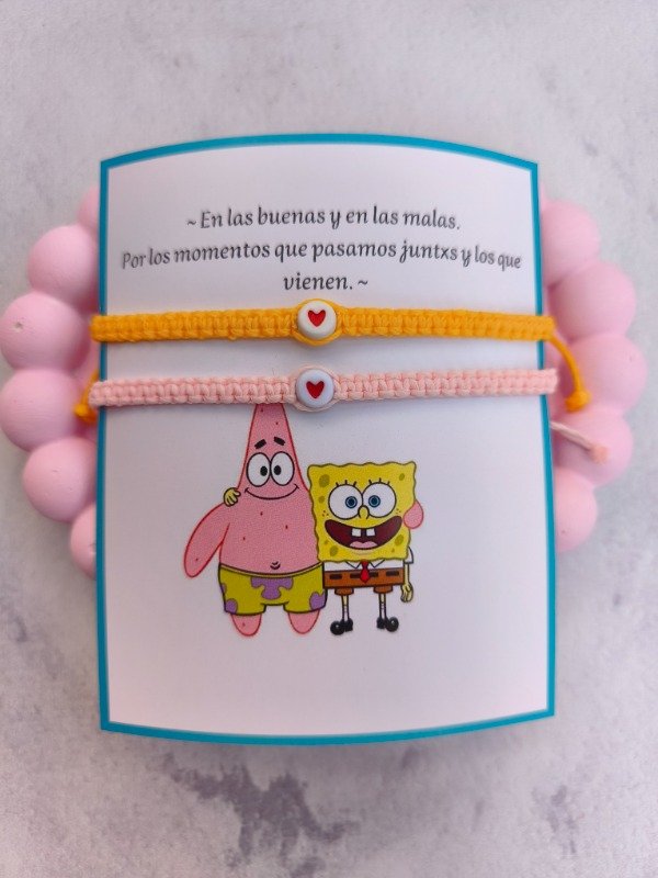 Producto - Pulseras Bob y Patricio - 1