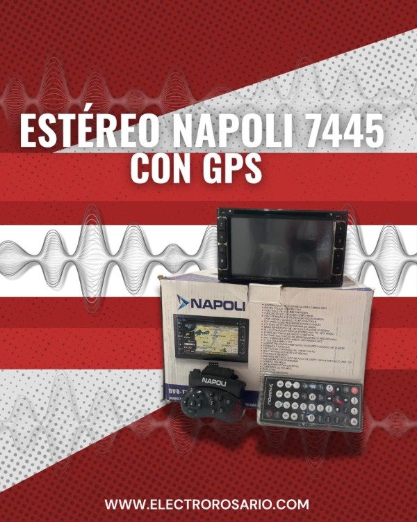Producto - ESTEREO NAPOLI 7445 CON GPS