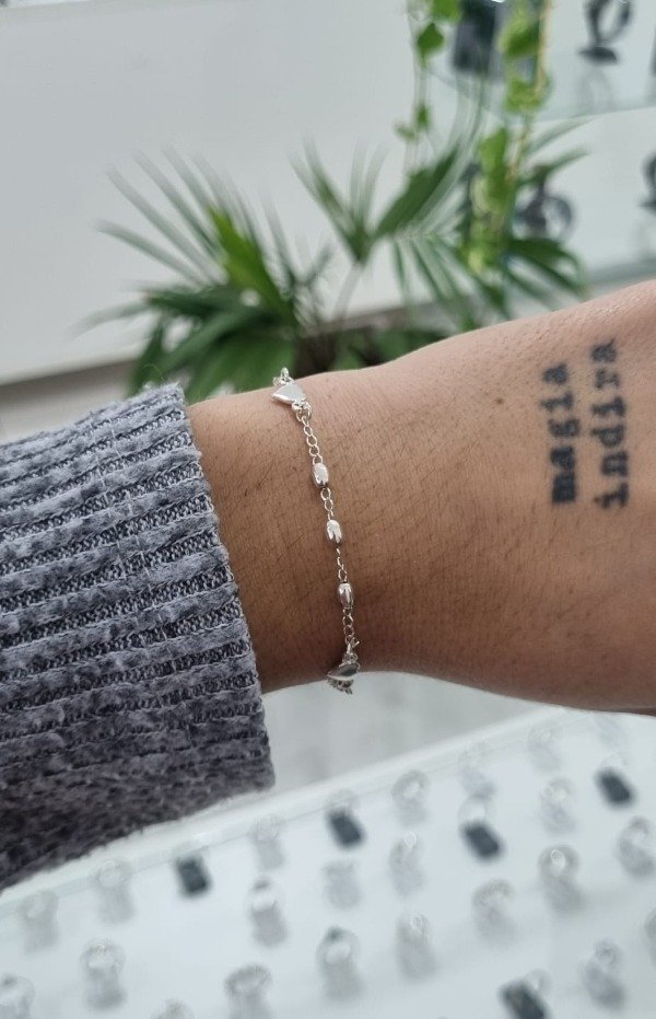 Producto - Pulsera Corazon y bolitas - 0