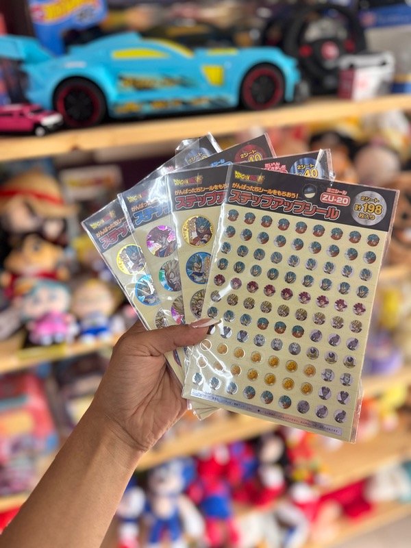 Producto - Plancha de stikers (ORIGINAL DRAGÓN BALL)