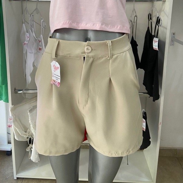 Producto - Short sastrero Beige