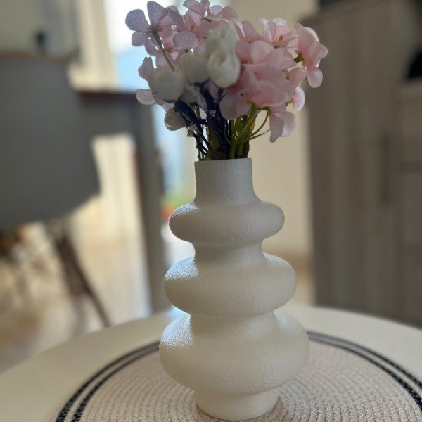 Producto - FLORERO BOHO BLANCO