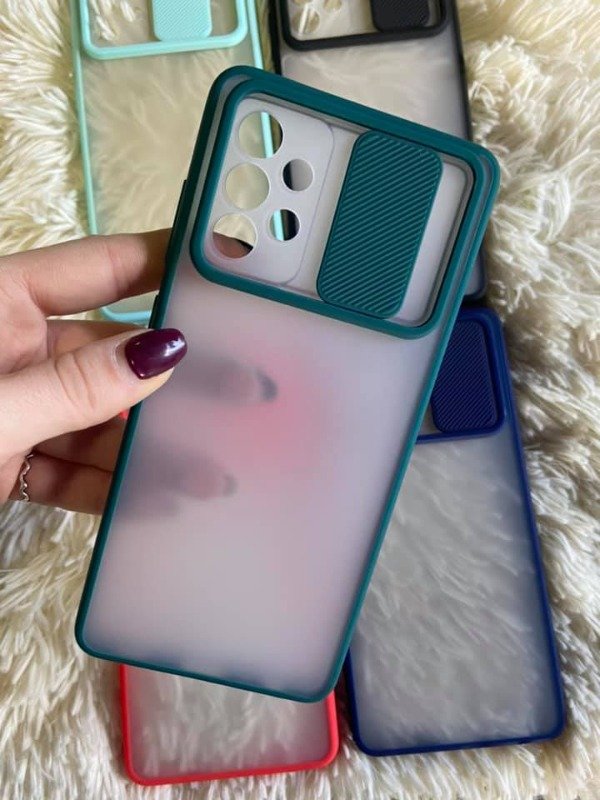 Producto - Case cubre camara verde oscuro