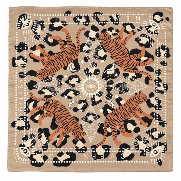 Producto - Maxi Pañuelo Tigers Golden
