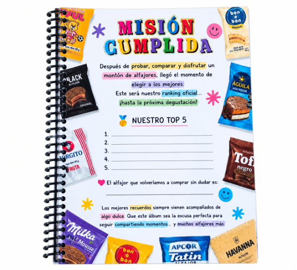 Producto - Álbum de Alfajores - 3