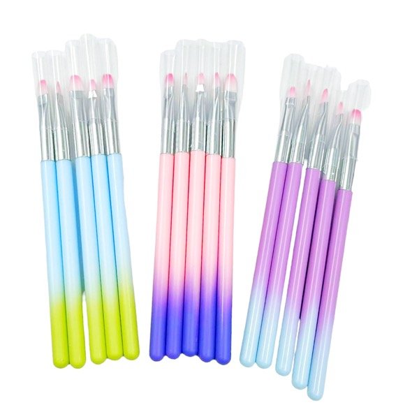 Producto - Pincel manicuria degrade (x5) AC-25173