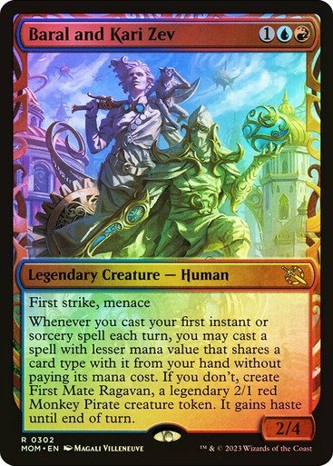 Producto - Baral and Kari Zev (Showcase Foil)