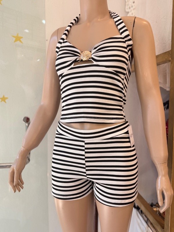 Producto - SET TEJIDO RAYADO