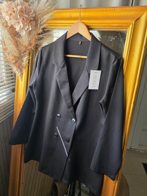 Producto - Blz1 blazer negro sastrero
