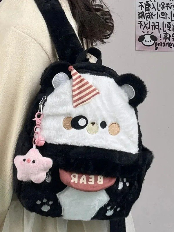 Producto - Mochila Panda peluche - 1