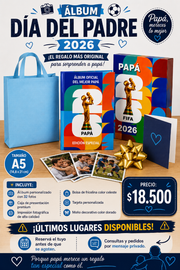 Producto - Álbum día del padre .