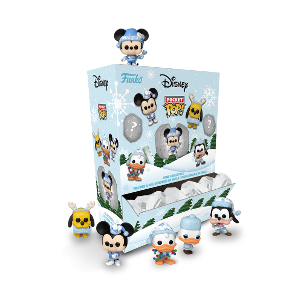 Producto - Mickey and Friends Holiday Mystery Pocket Pop! Snowball
