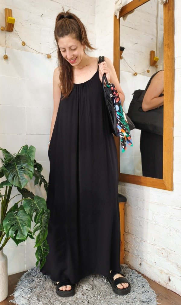 Producto - Vestido lino largo