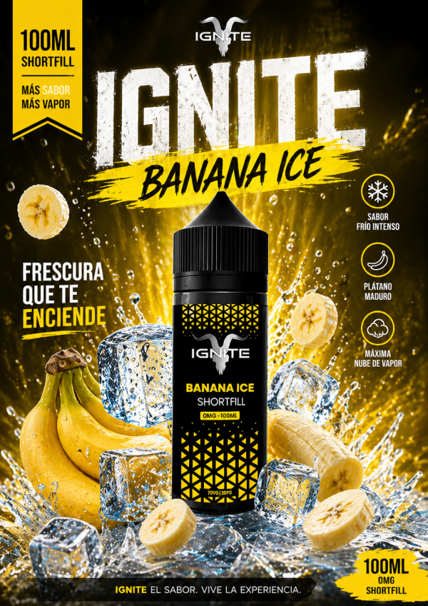 Producto - IGNITE BANANA ICE 100ML