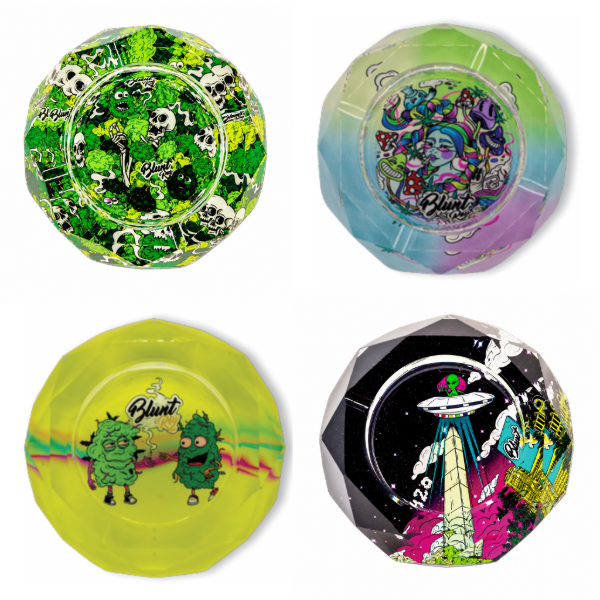 Producto - BLUNT REY CENICERO HEXAGONAL 9CM