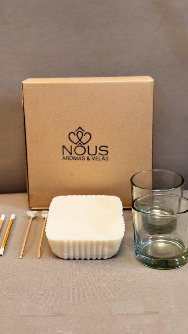 Producto - KIT PARA HACER TUS PROPIAS VELAS DE SOJA PERFUMADAS EN ENVASE