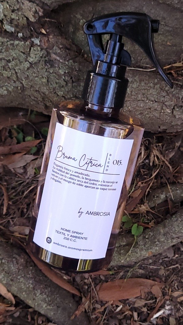 Producto - Bruma Cítrica - Spray textil y ambiental