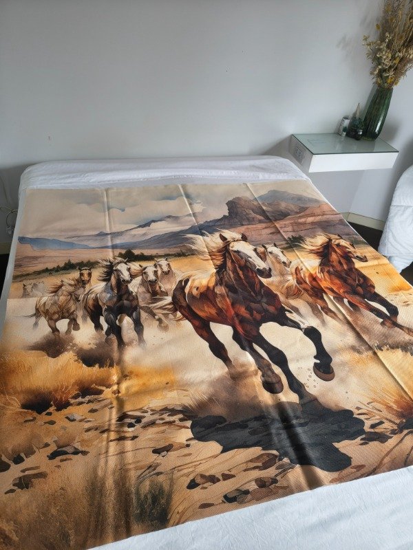Producto - Lona Playera - Caballos - 1